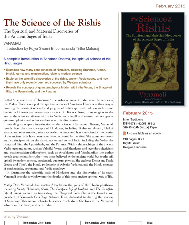 Science Of The Rishis