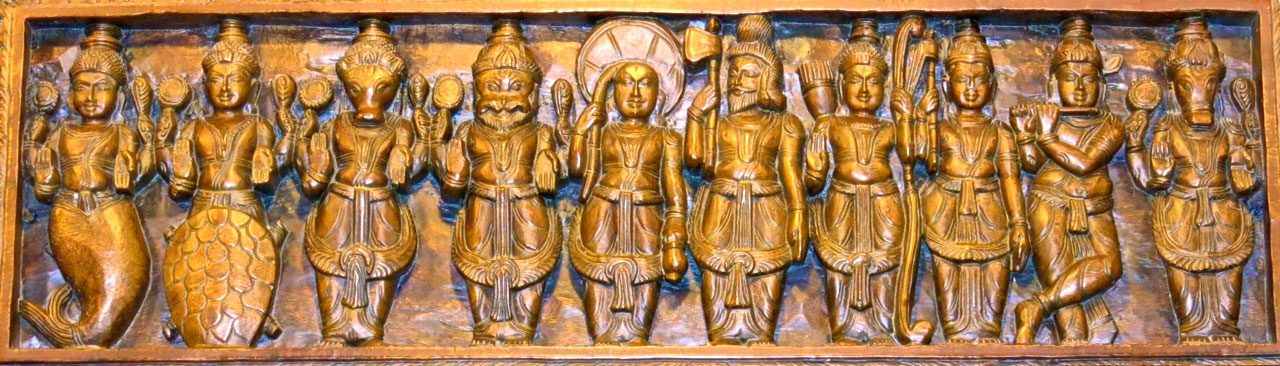 Vishnu's 10 Incarnations